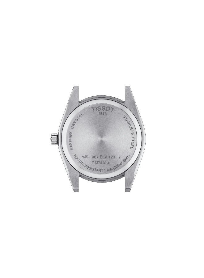 TISSOT Mens Gentleman Swiss Quartz Silicium T127.410.11.051.00 - Image 3